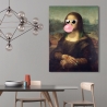 Quadro pop art stampa su tela Leisure Time, Monna Lisa di Matt Spencer Vendita