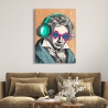 Quadro pop art stampa su tela canvas Ludwig Matt Spencer Saldi