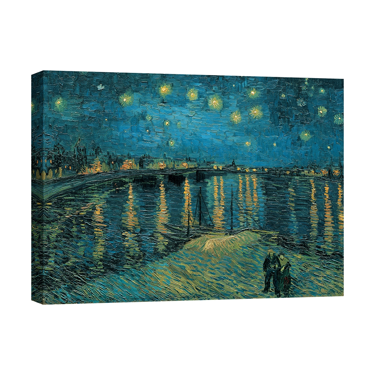 Quadro impressionista stampa su tela La Notte Stellata Vincent van Gogh Promozione Quadro impressionista stampa su tela La Notte Stellata Vincent van Gogh Promozione