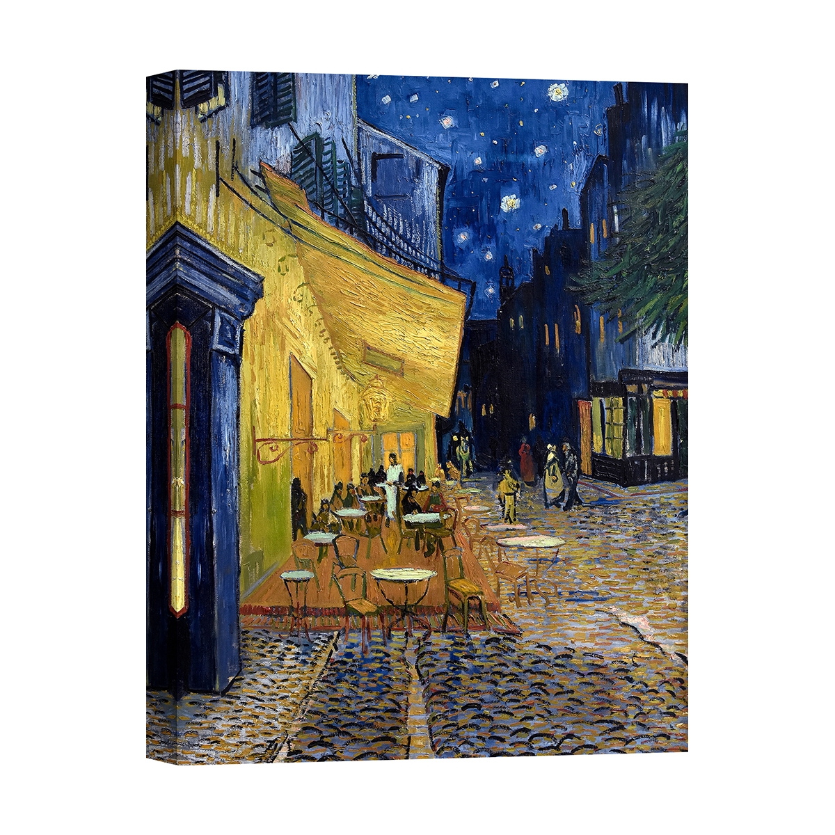 Stampa quadro su tela canvas Cafe Terrace at Night Vincent van Gogh Promozione Stampa quadro su tela canvas Cafe Terrace at Night Vincent van Gogh Promozione