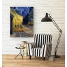 Stampa quadro su tela canvas Cafe Terrace at Night Vincent van Gogh Vendita