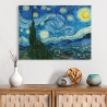 Quadro impressionista stampa su tela Notte stellata Vincent van Gogh Vendita
