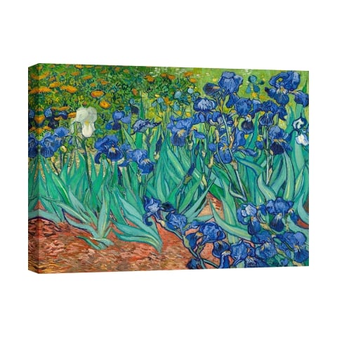 Stampa su tela canvas quadro impressionista Iris Vincent van Gogh Promozione