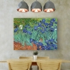 Stampa su tela canvas quadro impressionista Iris Vincent van Gogh Saldi