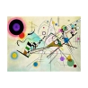 Stampa su tela quadro astratto contemporaneo Composition VIII Kandinsky Offerta
