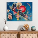 Quadro astratto moderno stampa su tela canvas Kandinsky Im Blau Vendita