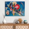 Quadro astratto moderno stampa su tela canvas Kandinsky Im Blau Vendita