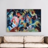 Quadro astratto su tela Improvisation The Deluge Wassily Kandinsky Saldi