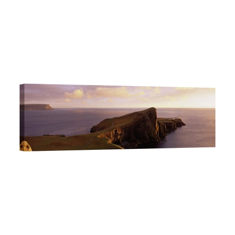 Quadro stampa paesaggio su tela Phare de Neist Point Ecosse Jean Guichard Promozione