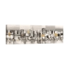 Quadro moderno astratto su tela Manhattan & Brooklyn Bridge Luigi Florio Promozione