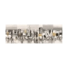 Quadro moderno astratto su tela Manhattan & Brooklyn Bridge Luigi Florio Offerta
