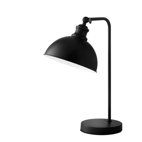 Lampada da tavolo design vintage in metallo nero Charleston LT Promozione