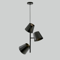 Lampadario a sospensione in metallo a tre luci stile vintage Colt LS3 Offerta
