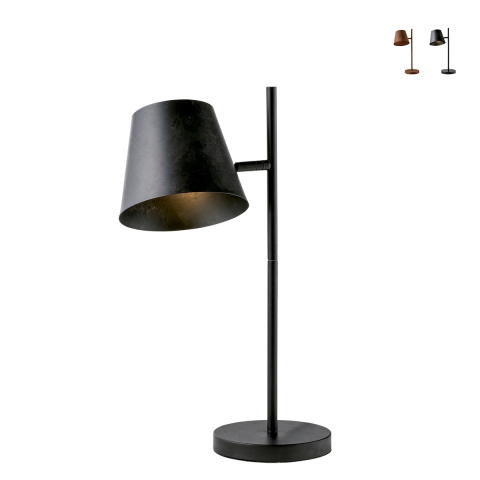 Lampada da tavolo in metallo stile industriale luce orientabile Colt LT Promozione