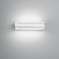 Applique in gesso con diffusore in vetro satinato 37 cm Flow Promozione