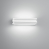 Applique in gesso con diffusore in vetro satinato 37 cm Flow Promozione