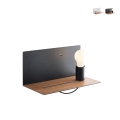 Applique in metallo stile minimal con presa USB e luce regolabile Flash Promozione
