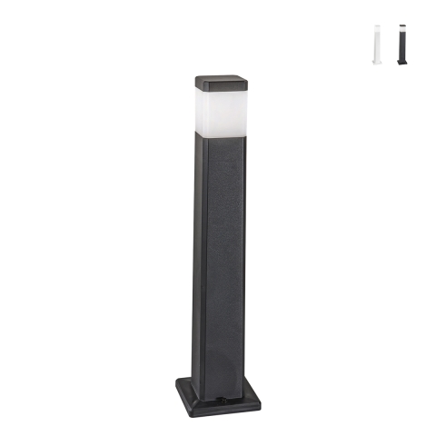 Paletto LED lampione  in policarbonato da esterno giardino IP65 Focus Promozione