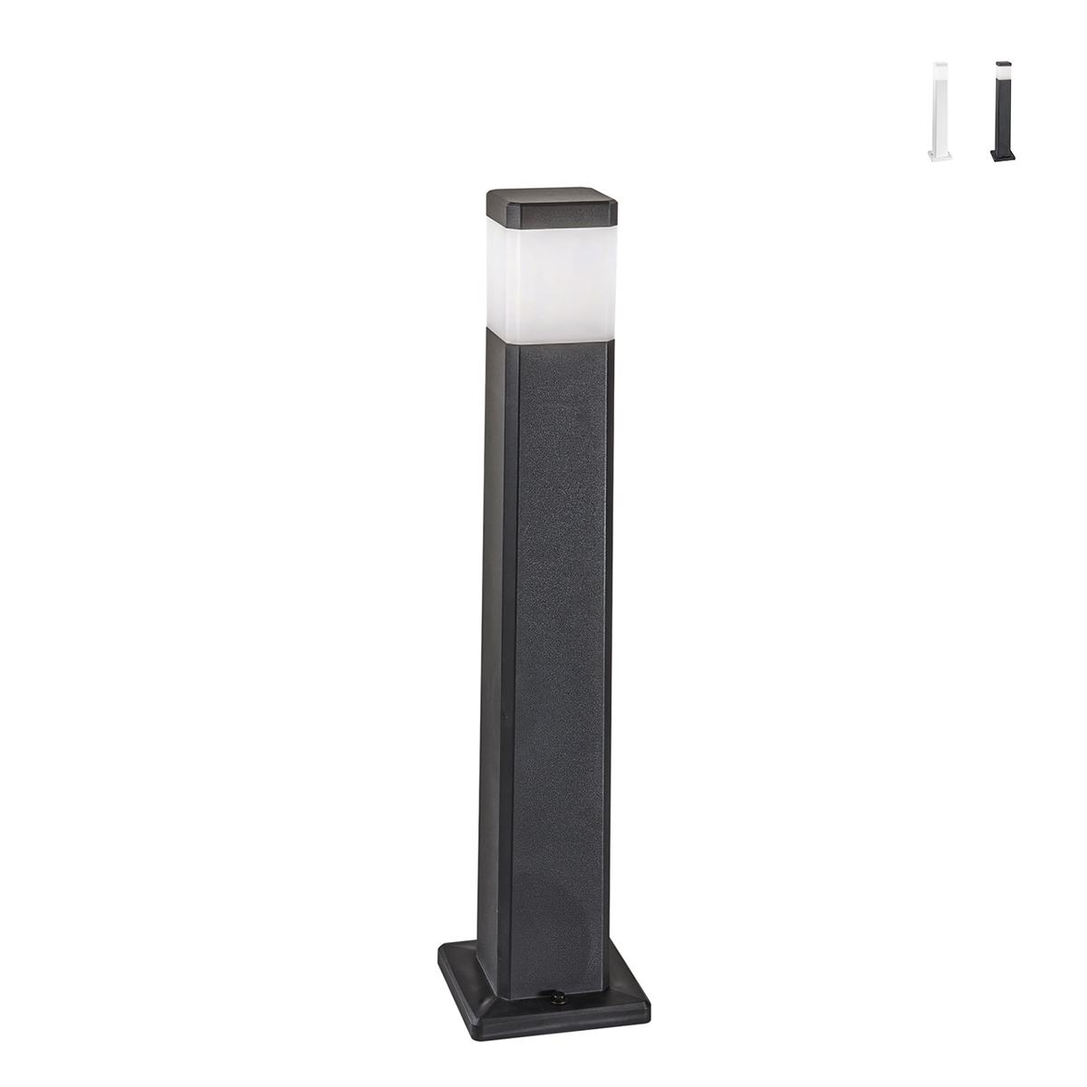 Paletto LED lampione in policarbonato da esterno giardino IP65 Focus Promozione Paletto LED lampione in policarbonato da esterno giardino IP65 Focus Promozione