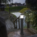 Lampione paletto LED da esterno giardino rotondo IP65 Focus Offerta