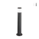 Lampione paletto LED da esterno giardino rotondo IP65 Focus Promozione