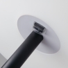 Piantana da esterno struttura metallo nero paralume bianco Geco Offerta