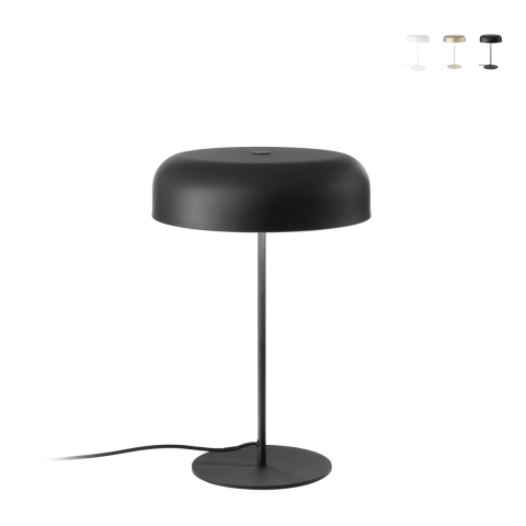 Lampada da tavolo scrivania in metallo design vintage 45x30cm Iceman Promozione