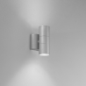 Applique da parete per esterni in alluminio con luce biemissione Jump Catalogo