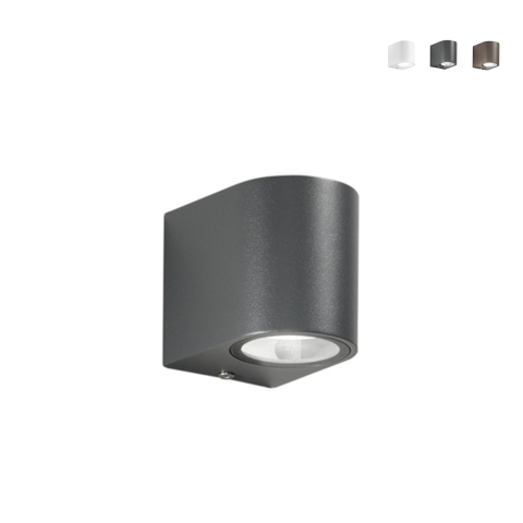 Applique da esterno giardino moderna in alluminio IP54 One Promozione