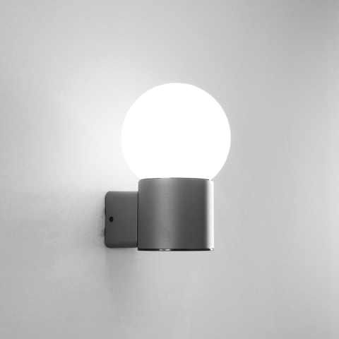 Applique da esterno giardino con diffusore luce a sfera Skittle Promozione