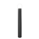 Paletto lampione h100cm da giardino con diffusore luce a sfera Skittle Vendita
