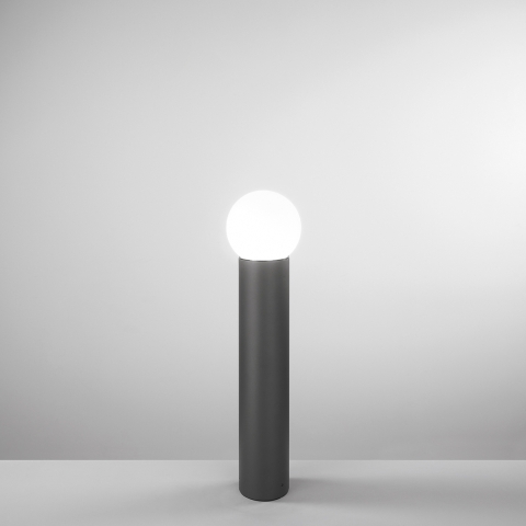 Paletto da esterno giardino con diffusore a sfera h65cm Skittle Promozione