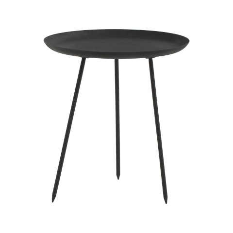 Tavolino moderno da soggiorno nero Kharn Promozione