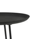 Tavolino moderno da soggiorno nero Kharn Offerta