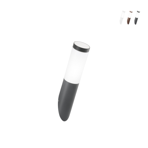 Applique da parete esterno giardino in acciaio IP44 Tokyo Promozione