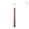 Lampione paletto da esterno giardino in acciaio h110cm IP44 Tokyo Promozione