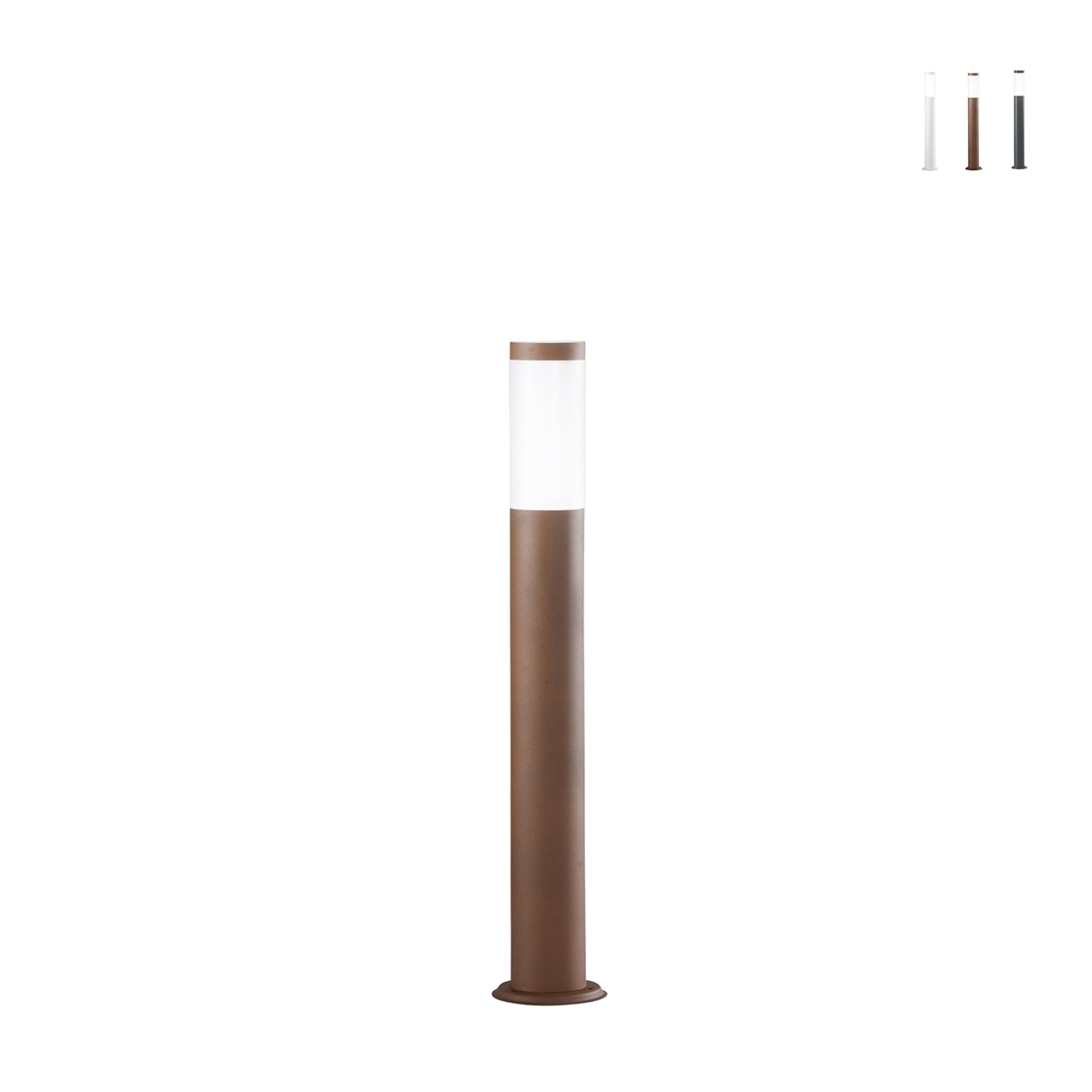 Paletto da esterno lampione da giardino in acciaio h70cm IP44 Tokyo Promozione Paletto da esterno lampione da giardino in acciaio h70cm IP44 Tokyo Promozione