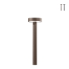 Paletto per esterno giardino lampione design moderno h70cm Underwood Promozione