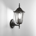 Applique lanterna da esterno in alluminio con diffusore vetro Milano Vendita