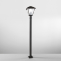 Lampione paletto da giardino con diffusore in vetro h100cm Prisma Promozione
