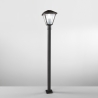 Lampione paletto da giardino con diffusore in vetro h100cm Prisma Promozione