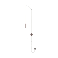 Applique da parete con luce LED design moderno in alluminio Candle Promozione