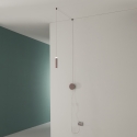 Applique da parete con luce LED design moderno in alluminio Candle Offerta