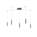 Plafoniera da soffitto LED 5 lampade sospese design moderno Candle Vendita