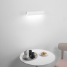 Applique LED gesso bianco verniciabile CCT 7W Roller Vendita