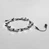 Stringa luminosa da esterno PVC policarbonato nero 7.62m PicNic Promozione