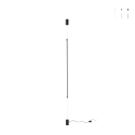 Piantana da terra con luce a sospensione LED regolabile Gravity Promozione