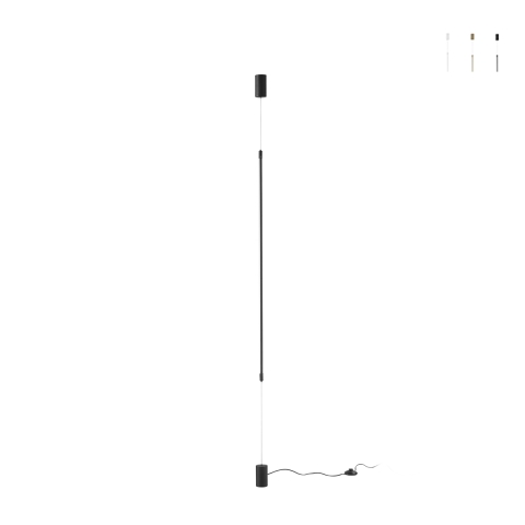 Piantana da terra con luce a sospensione LED regolabile Gravity Promozione