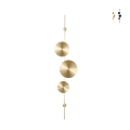 Applique moderna da parete luce LED 3 cerchi in alluminio Idol Promozione