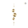 Applique moderna da parete luce LED 3 cerchi in alluminio Idol Promozione
